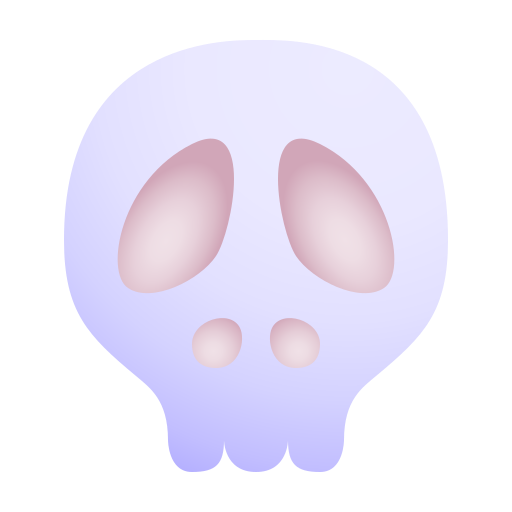 cráneo Generic Flat Gradient icono