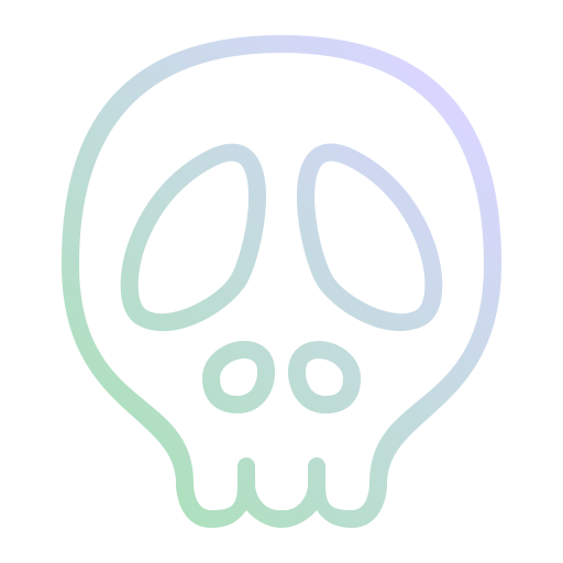 schedel Generic Gradient icoon