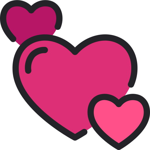 corazón Generic Detailed Outline icono