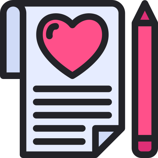 Love letter Generic Detailed Outline icon