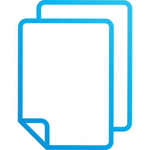 Blank page Generic Gradient icon