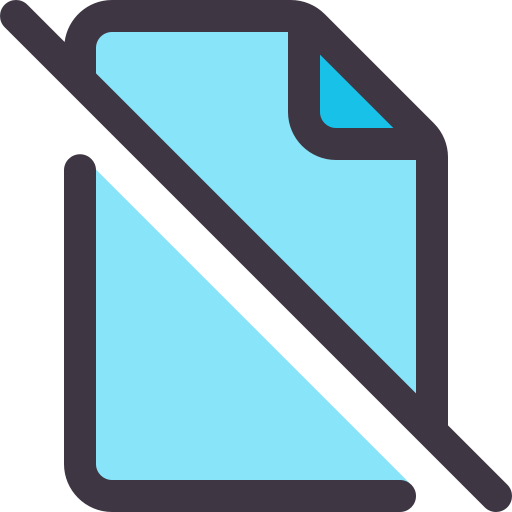 문서 Generic Color Omission icon