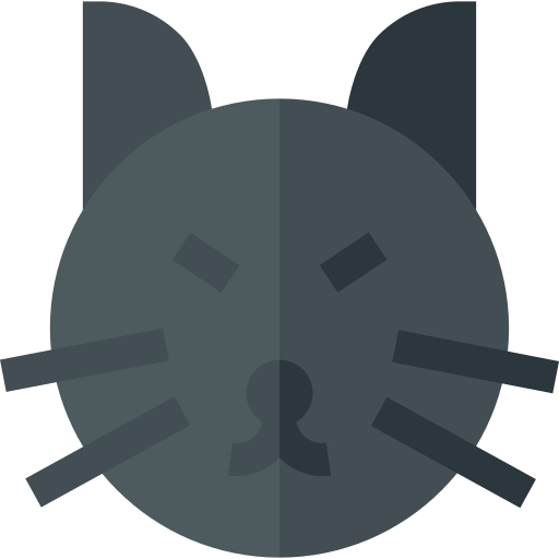 黒猫 Basic Straight Flat icon