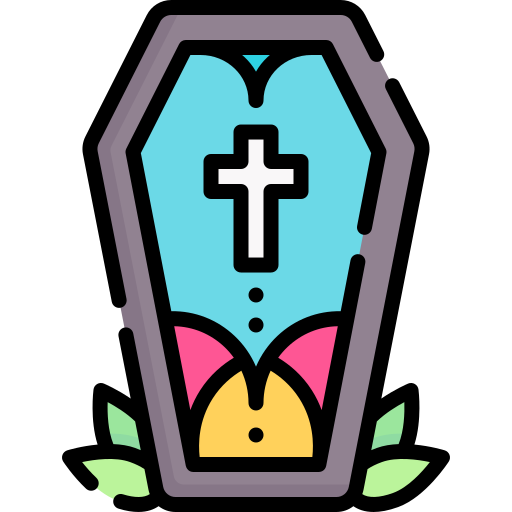 Coffin Special Lineal color icon