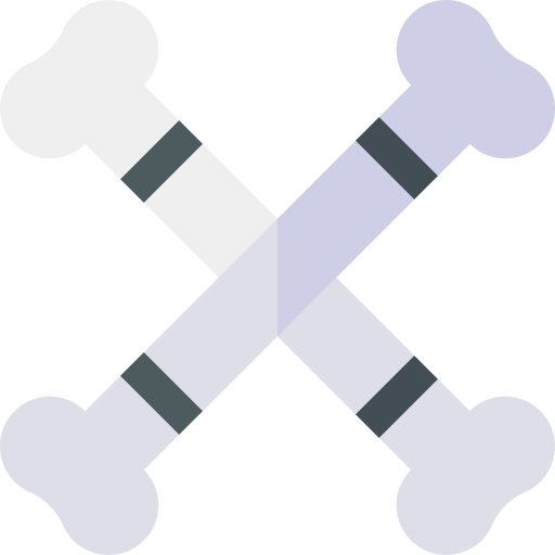 Bones Basic Straight Flat icon