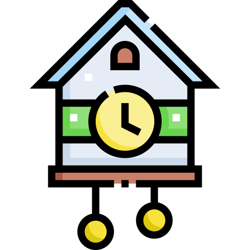Cuckoo clock Detailed Straight Lineal color icon