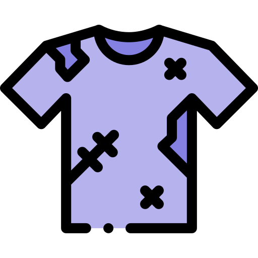 camiseta de manga corta Detailed Rounded Lineal color icono