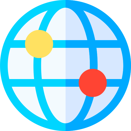 globus Basic Rounded Flat icon