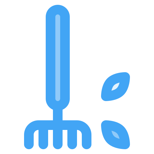 レーキ Generic Blue icon