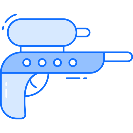Water gun Generic Blue icon