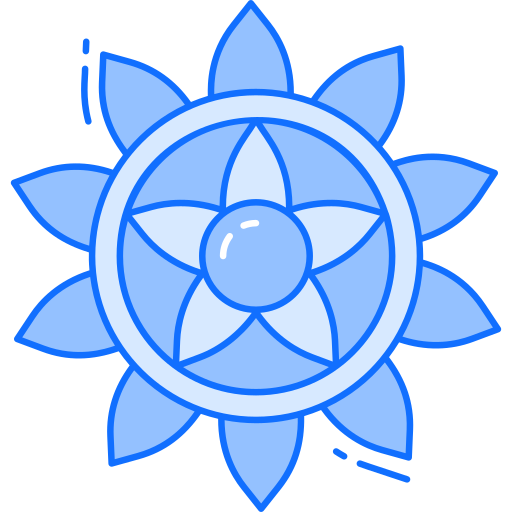 rangoli Generic Blue icono