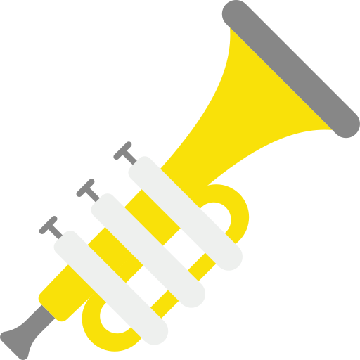 trompeta Generic Flat icono