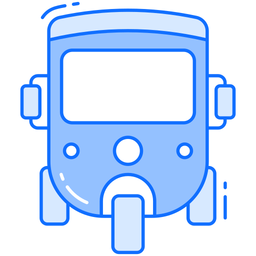 tuktuk Generic Blue icoon