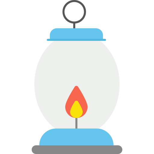 Oil lamp Generic Flat icon
