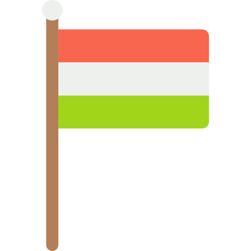 indiase vlag Generic Flat icoon