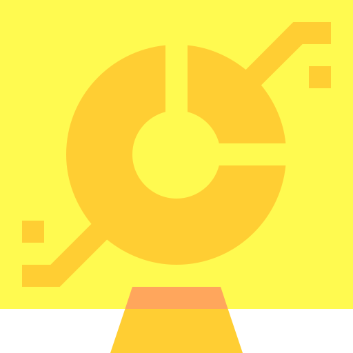 kuchendiagramm Basic Sheer Flat icon