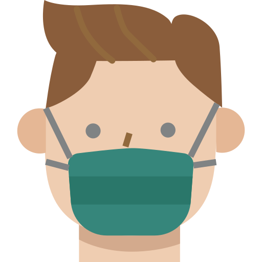 Face mask Generic Flat icon