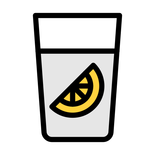 limonade Vector Stall Lineal Color icon