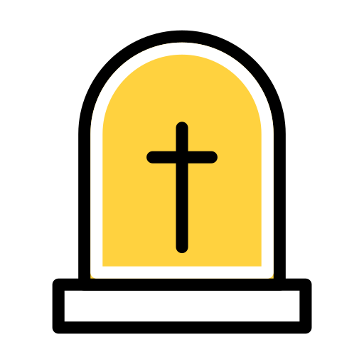 墓 Vector Stall Lineal Color icon