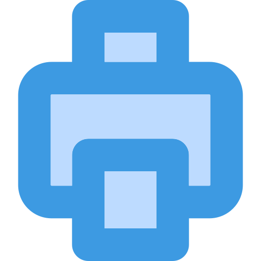 プリンター Generic Blue icon