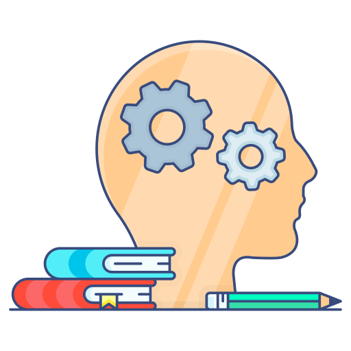 Creative mind Generic Thin Outline Color icon