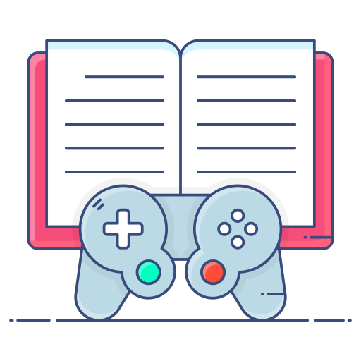 Gamepad Generic Thin Outline Color icon