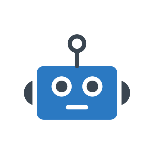 robot Generic Blue icona