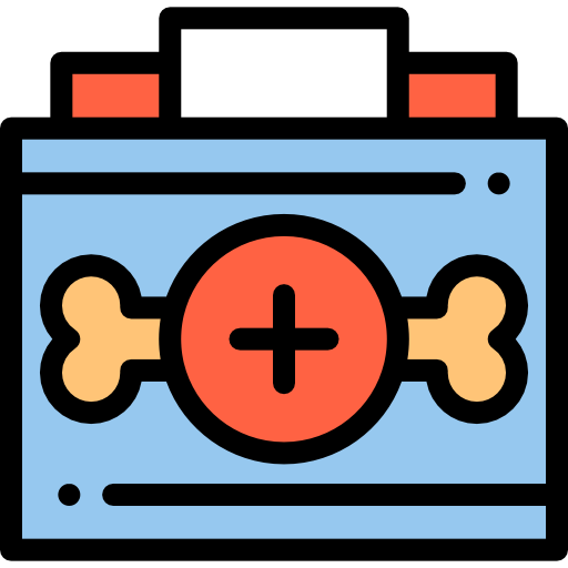 erste-hilfe-kasten Detailed Rounded Lineal color icon