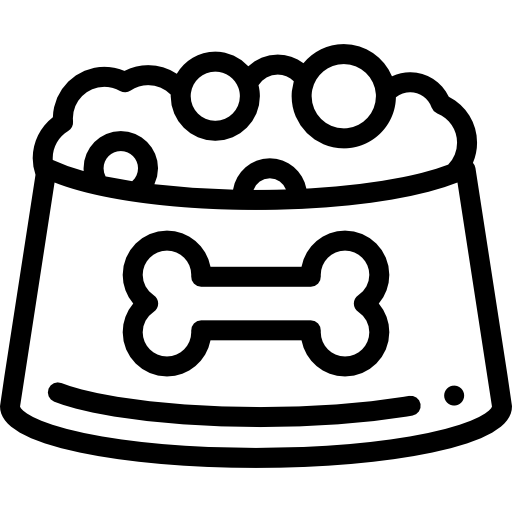 ドッグフード Detailed Rounded Lineal icon