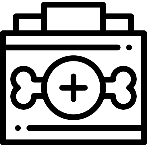 apteczka Detailed Rounded Lineal ikona