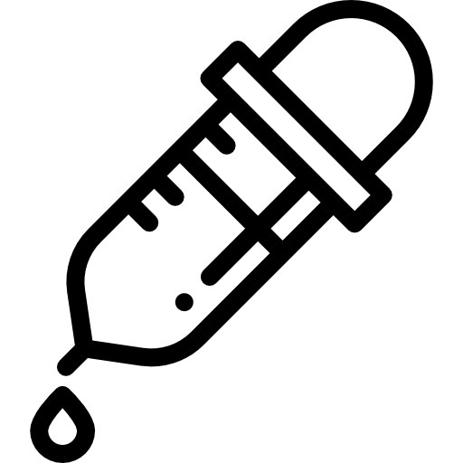 siringa Detailed Rounded Lineal icona