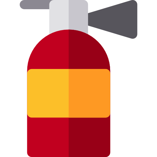 Fire extinguisher Basic Rounded Flat icon