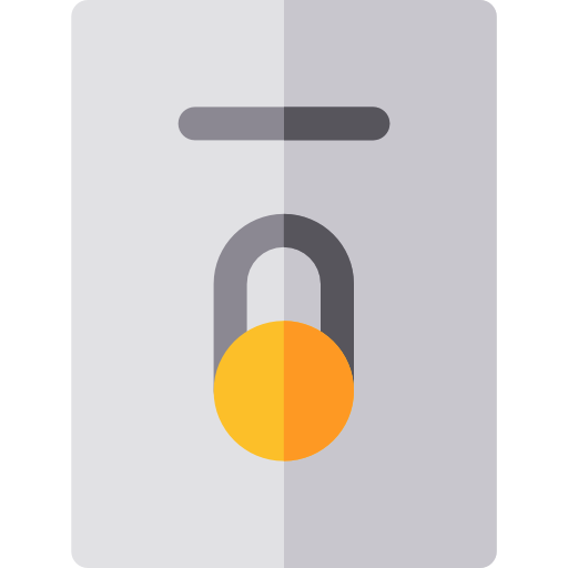 Locker Basic Rounded Flat icon