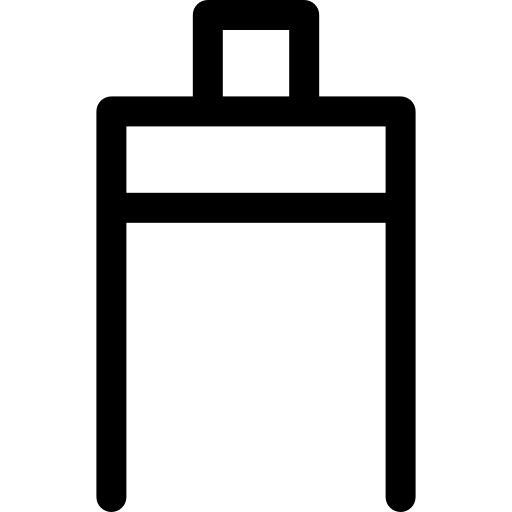metalldetektor Basic Rounded Lineal icon