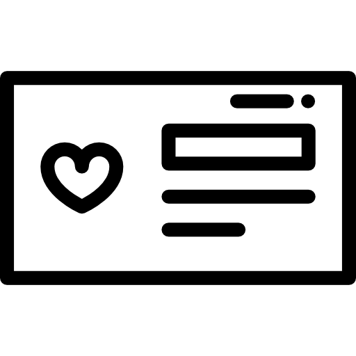 post Detailed Rounded Lineal icoon