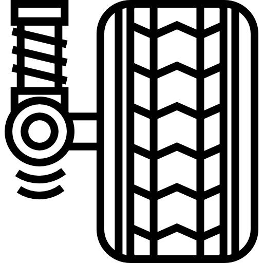 suspensión Detailed Straight Lineal icono