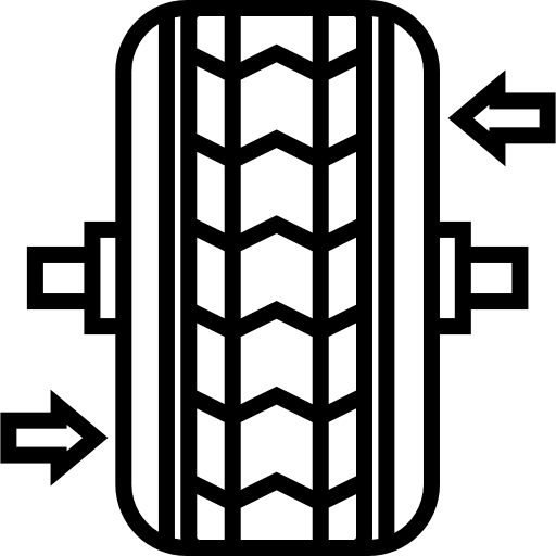 opona Detailed Straight Lineal ikona
