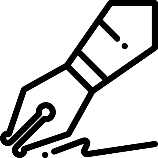 ペン Detailed Rounded Lineal icon
