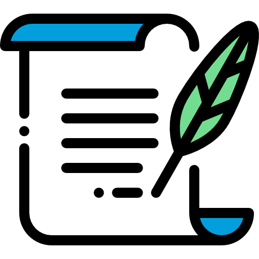 Document Detailed Rounded Lineal color icon
