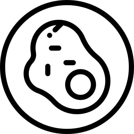 Яичница Detailed Rounded Lineal иконка