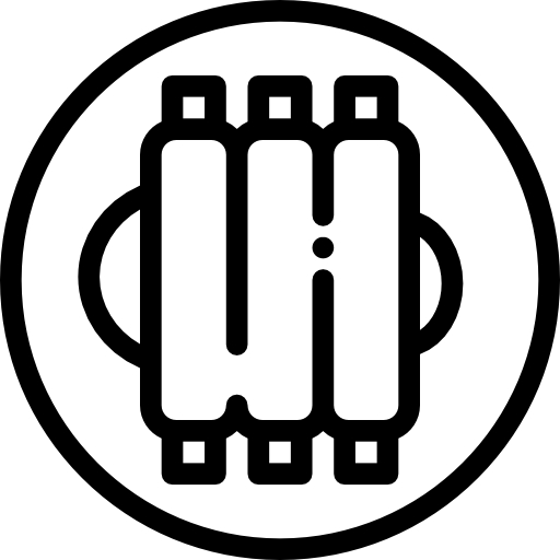 costolette Detailed Rounded Lineal icona