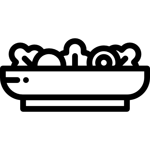 サラダ Detailed Rounded Lineal icon