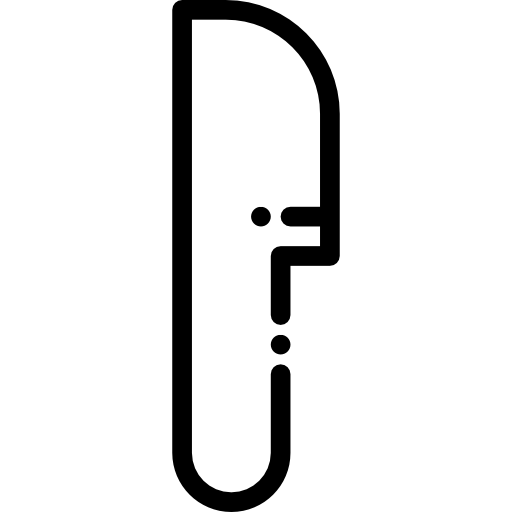 ナイフ Detailed Rounded Lineal icon