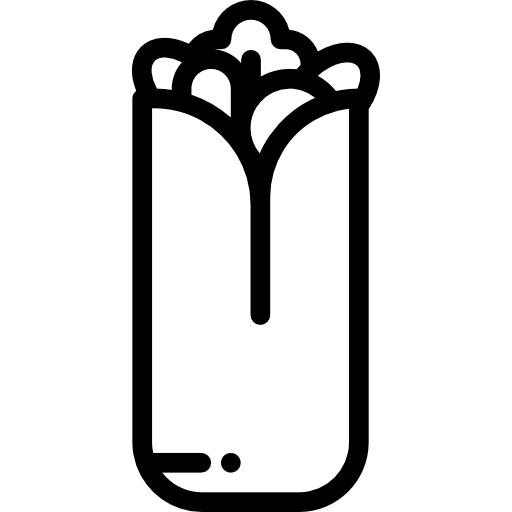 ブリトー Detailed Rounded Lineal icon