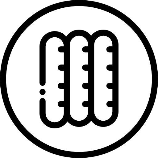 Колбаса Detailed Rounded Lineal иконка