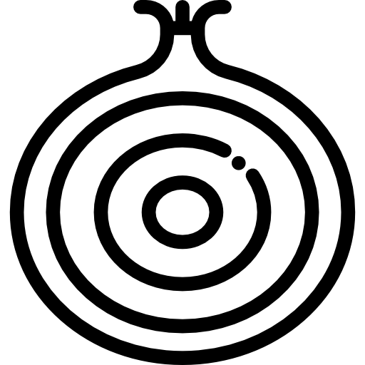 タマネギ Detailed Rounded Lineal icon