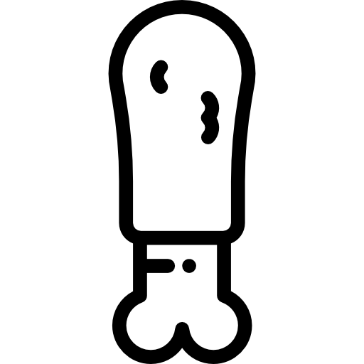 鶏 Detailed Rounded Lineal icon