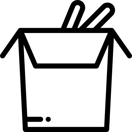 중국 음식 Detailed Rounded Lineal icon