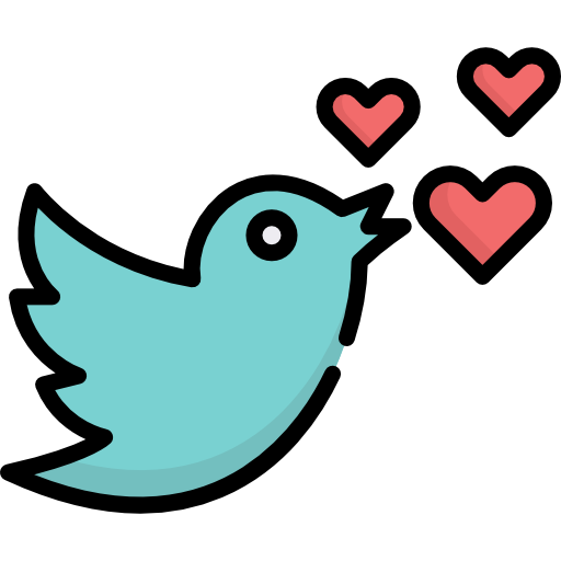 Love bird Special Lineal color icon