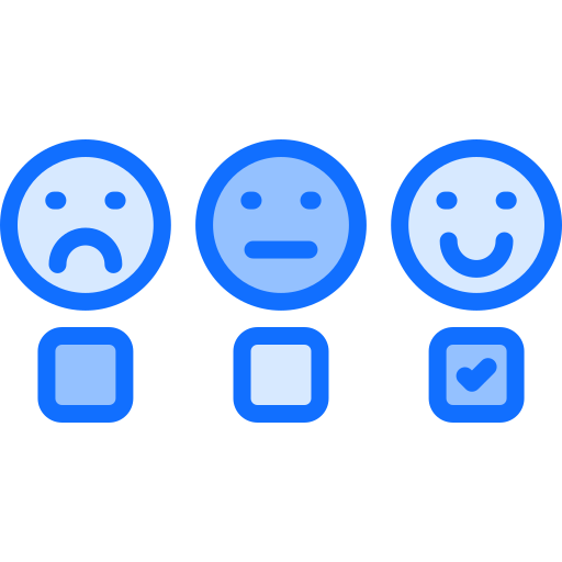 Customer review Generic Blue icon